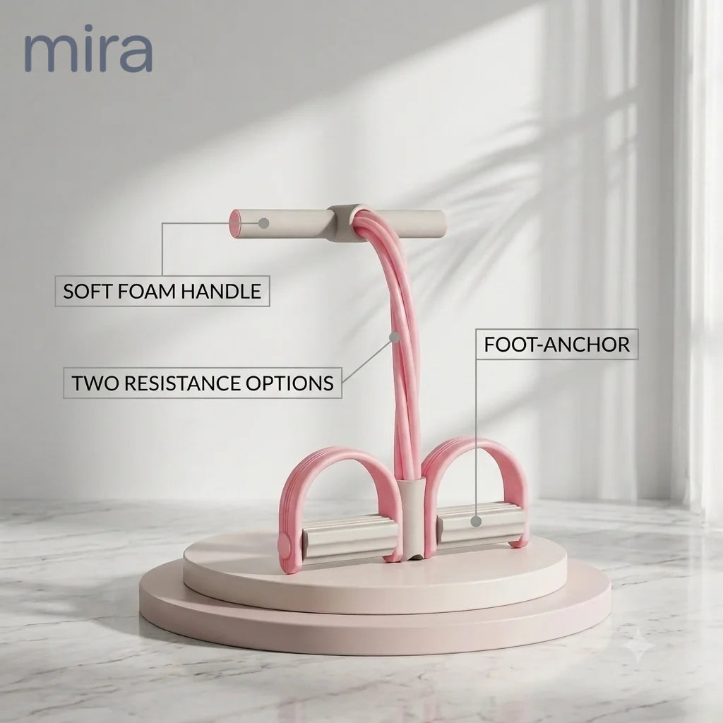 Mira Anchor — Pedal Resistance Band for Full-Body Workouts at Home